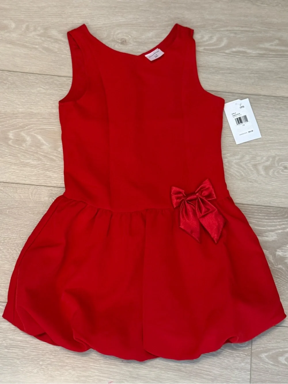 abercrombie kids Bright Red Girls Dress NWT